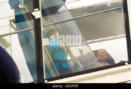 Norwegian Breakaway kommt in Southampton Stockfoto