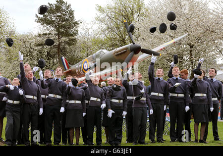 Spitfire-Denkmal Stockfoto