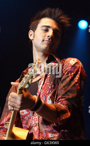 Führt großen Gig - Darius Stockfoto