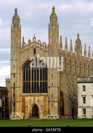 Kins College Chapel Stockfoto