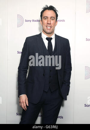 Sony Radio Academy Awards – London. Christian O'Connell bei der Ankunft für die Sony Radio Academy Awards im Grosvenor House Hotel im Zentrum von London. Stockfoto