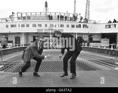 Peter Sellers und Ringo Starr Stockfoto