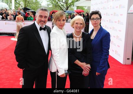 Arqiva British Academy Television Awards - Ankünfte - London Stockfoto