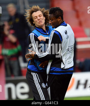 Fußball - UEFA Europa League Finale - Benfica V Chelsea - Chelsea-Pressekonferenz und Training - Amsterdam Arena Stockfoto