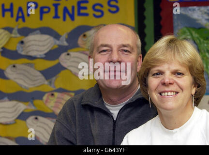 Bob & Sally Dowler - Milly des Fonds Stockfoto