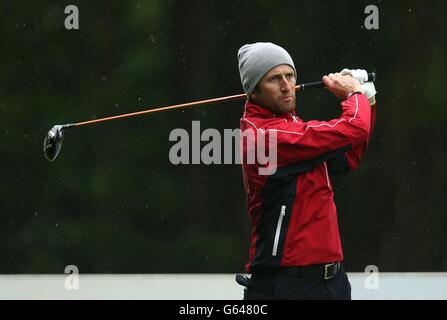 Golf - 2013 BMW PGA Championship - Tag zwei - Wentworth Golf Club. Der französische Gregory Bourdy am zweiten Tag der BMW PGA Championship 2013 im Wentworth Golf Club. Stockfoto