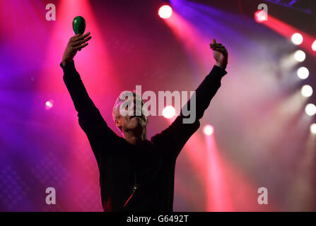 Isle Of Wight Festival 2013 Stockfoto