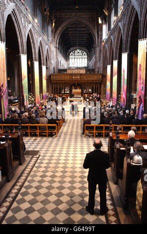 Stephen Oake Funeral Stockfoto