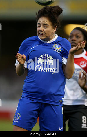 Fußball - FA Super League der Frauen - Lincoln Ladies gegen Everton Ladies - Sincil Bank Stadium. Alex Greenwood, Everton Stockfoto