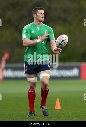 Rugby-Union - Löwen Konditionierung Camp - WRU nationales Kompetenzzentrum - Vale von Glamorgan Stockfoto