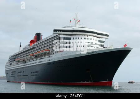 RMS Queen Mary II in Irland Stockfoto