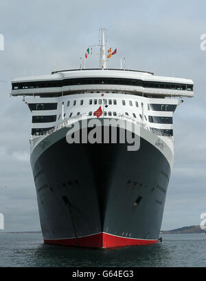 RMS Queen Mary II in Irland Stockfoto