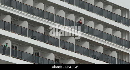 RMS Queen Mary II in Irland Stockfoto