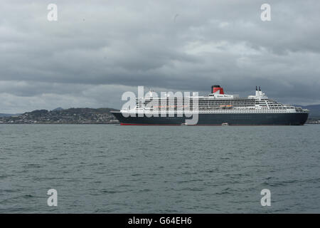 RMS Queen Mary II in Irland Stockfoto