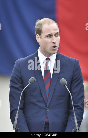 Hilfe für Helden Recovery Centre eröffnet von Royals Stockfoto