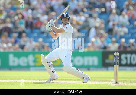 Cricket - Investec Testreihen - zweiter Test - England V Neuseeland - Tag 3 - Headingley Stockfoto