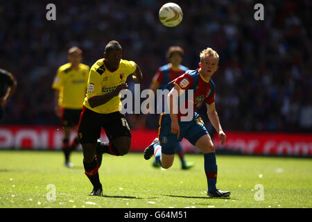 Fußball - Npower Football League Championship - Play Off - Finale - Watford V Crystal Palace - Wembley-Stadion Stockfoto