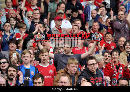 Fußball - Npower Football League Championship - Huddersfield Town V Barnsley - John Smith es Stadium Stockfoto