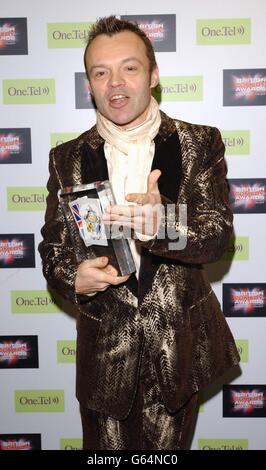 Graham Norton British Comedy Awards Stockfoto