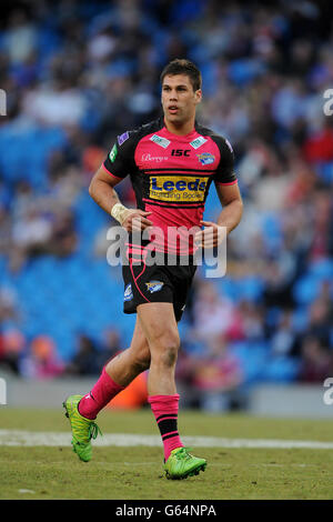 Rugby League - Super League Magic Weekend - Tag zwei - Leeds Rhinos' gegen Wigan Warriors' - Etihad Stadium. Joel Moon, Leeds Rhinos Stockfoto