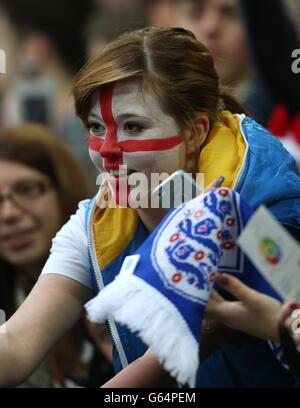 Fußball - internationale Freundschaftsspiele - England V Republik Irland - Wembley-Stadion Stockfoto