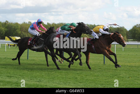 Pferderennen Sie - Pertemps Swinton Hürde Tag - Haydock Park Stockfoto