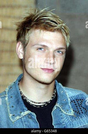 Nick Carter kommt bei den Billboard Music Awards im MGM Grand Hotel, Las Vegas. Die Auszeichnungen, die im 14. Jahr verliehen wurden, würdigt die Künstler und die Songs, die das ganze Jahr über an die Spitze der amerikanischen Charts geklettert sind. Stockfoto