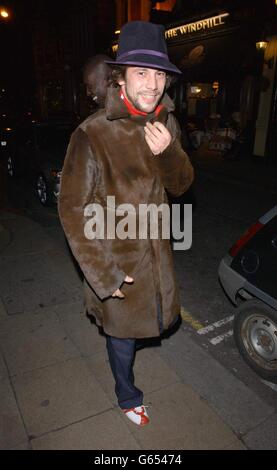 Jay Kay Weihnachtsfeier Stockfoto