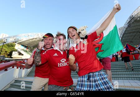 Rugby-Union - 2013 British and Irish Lions Tour - Barbaren V British and Irish Lions - Hong Kong Stadium Stockfoto