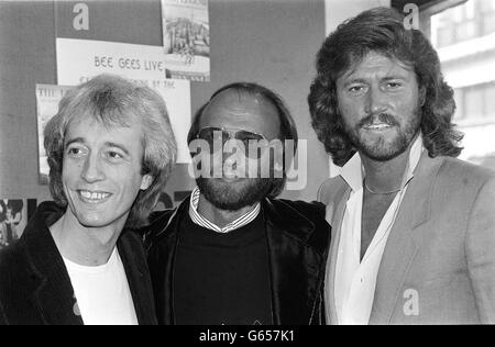 BEE GEE'S BRUDER ANDY DIES Stockfoto