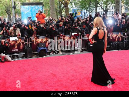 Der Kater Teil 3 Europapremiere - London Stockfoto