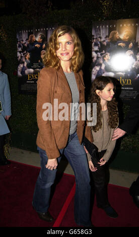 Die Schauspielerin Rene Russo besuchte die Los Angeles Premiere von Evelyn an der Academy of Motion Picture Arts and Sciences in Beverly Hills. Stockfoto