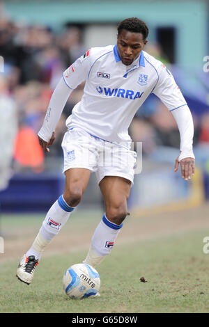 Fußball - npower Football League One - Tranmere Rovers gegen Sheffield United - Prenton Park. Jean-Louis Akpa Akpro, Tranmere Rovers Stockfoto