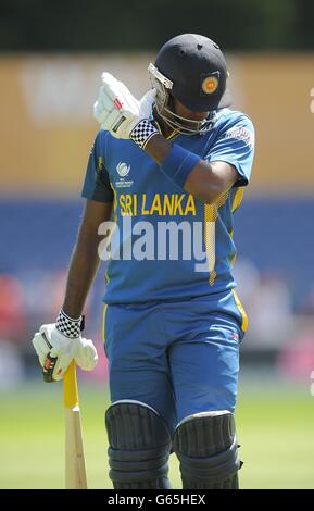 KricketStadium - ICC Champions Trophy - Gruppe A - New Zealand V Sri Lanka - SWALEC Stockfoto