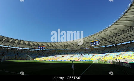 Fußball - International freundlich - Brasilien gegen England - Maracana Stadium. Ein allgemeiner Blick auf das Maracana Stadium vor dem Spiel Stockfoto