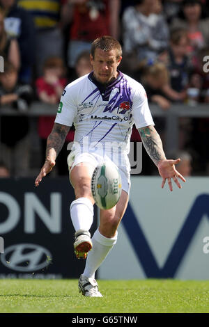 Rugby League - Super League - Warrington Wolves gegen Salford City Reds - Halliwell Jones Stadium. Ryan McGoldrick, Salford City Reds Stockfoto