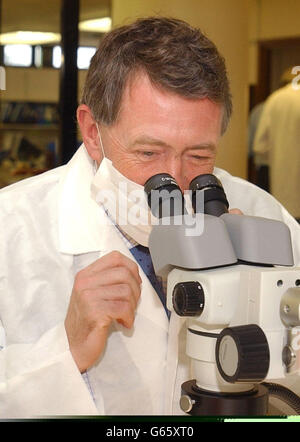 Denham - Forensic Science Service Stockfoto