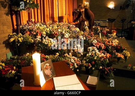 OAKE - TRAUERFEIER Stockfoto