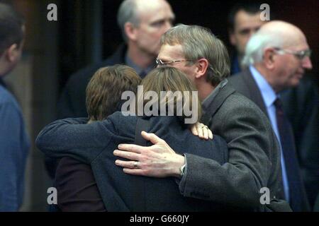 MEMORIAL SERVICE FÜR OAKE Stockfoto