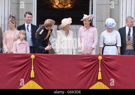 Trooping die Farbe-parade Stockfoto