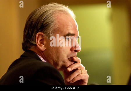 Tim Lamm - Pressekonferenz Stockfoto