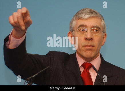 Jack Straw - Irak-Bericht Stockfoto