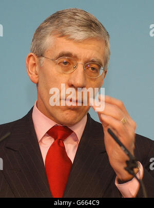 Irak-Bericht - Jack Straw Stockfoto