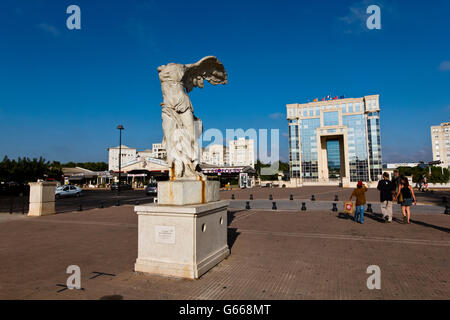 Hotel de Region, regionale Verwaltungsstellen Hauptquartier, Antigone Wohnanlage, 1979-1983 Stockfoto