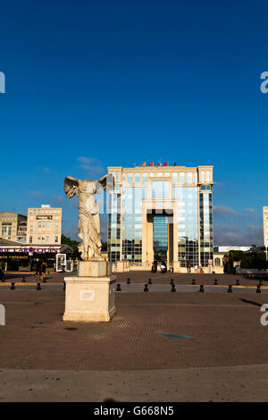 Hotel de Region, regionale Verwaltungsstellen Hauptquartier, Antigone Wohnanlage, 1979-1983 Stockfoto