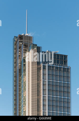 Heron-Tower oder 110 Bishopsgate Wolkenkratzer, das höchste Gebäude in der Londoner City, entworfen von Architekten Kohn Pedersen Fox und Stockfoto