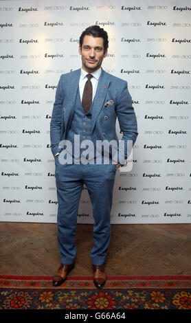 Jimmy Choo & Esquire London Sammlungen: Männer Feier Party - London Stockfoto