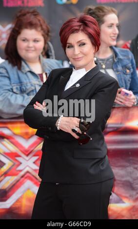 X Factor auditions 2013 - London Stockfoto