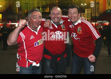 Rugby-Union - 2013 britische und irische Löwen Tour - erste Test - Australien V British and Irish Lions - Suncorp Stadium Stockfoto