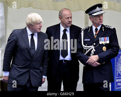 Metropolitan Police Trauerfeier - Hendon Stockfoto